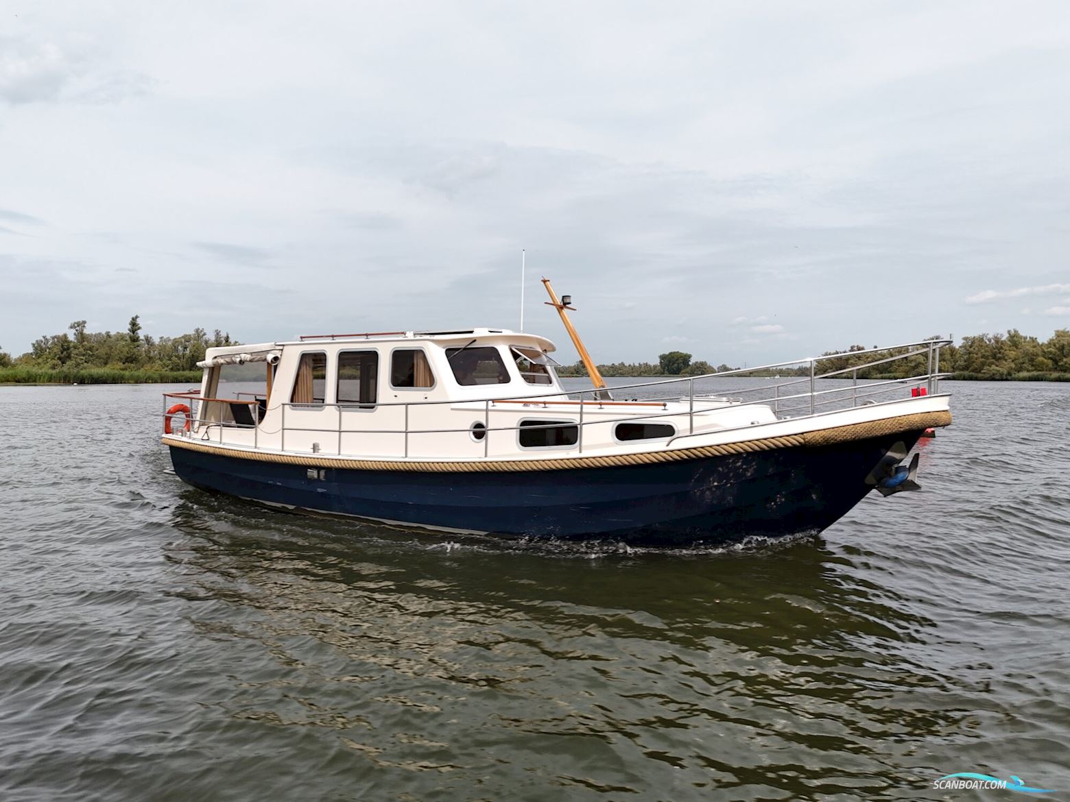 Bruijsvlet 10.65 OK Motorboot 1998, mit Lombardini motor, Niederlande