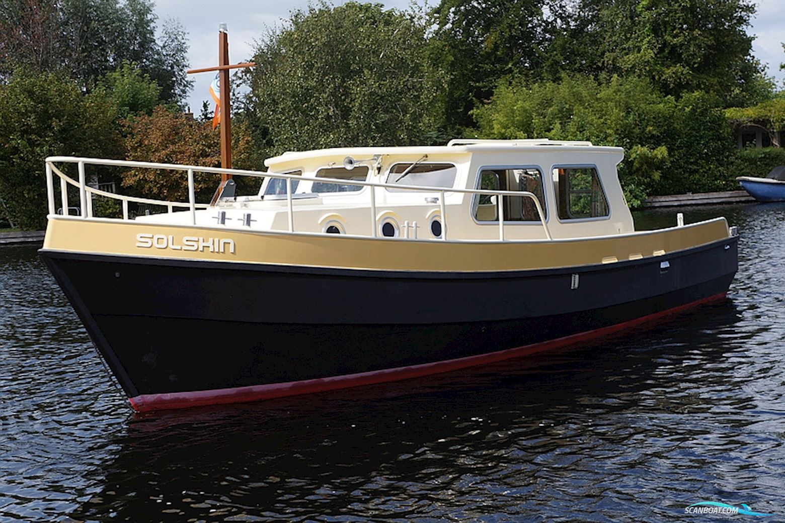 Buchliner 850 Barkas Motorboot 2000, mit Komatsu (Yanmar) motor, Niederlande