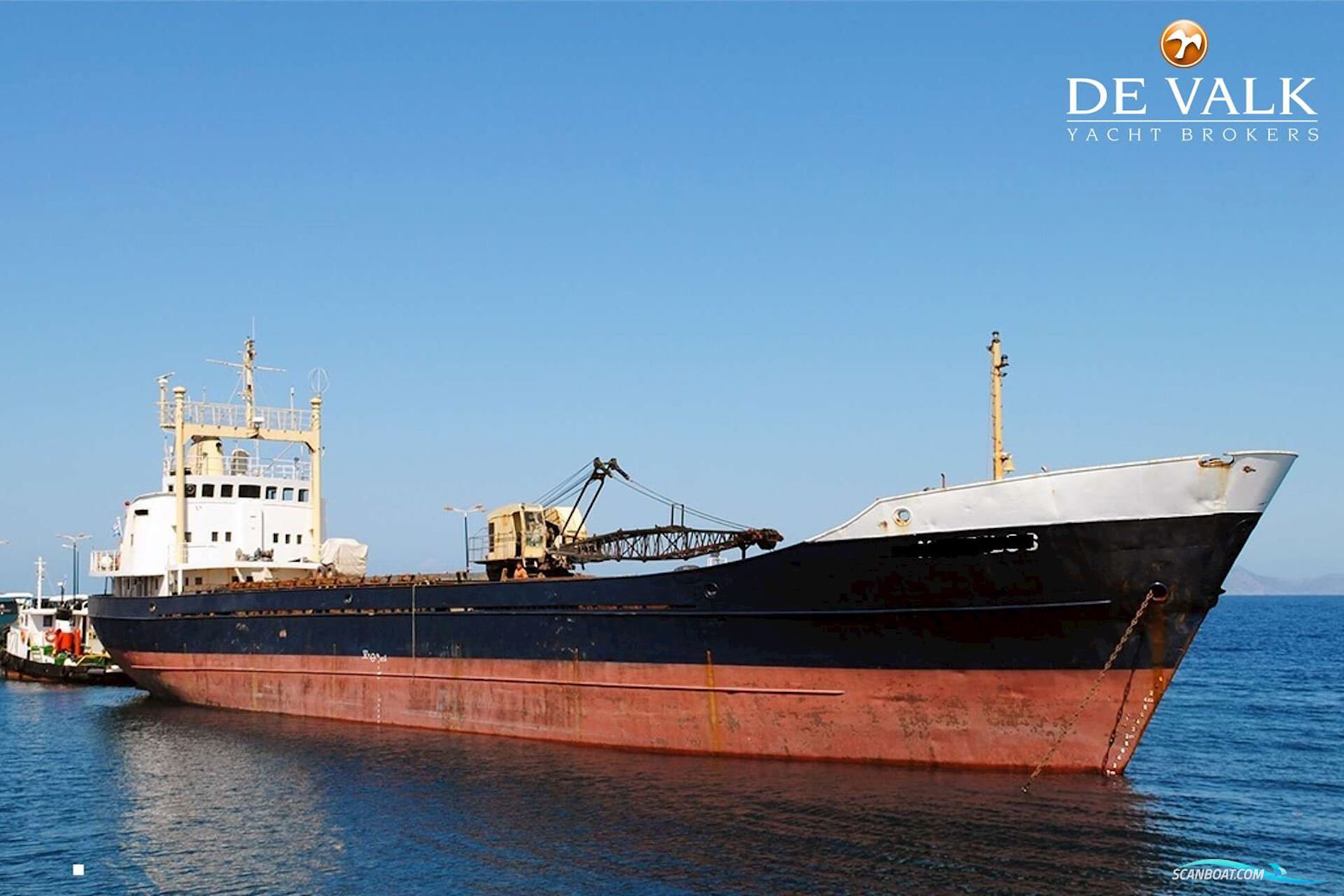 Bulk Cargo Ship 68 m Motorboot 1966, mit Deutz motor, Griechenland
