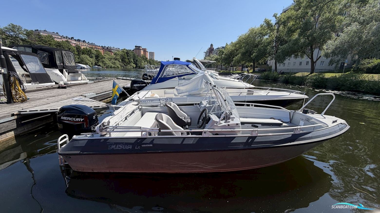 BUSTER Lx Motorboot 2014, mit Mercury  motor, Sweden