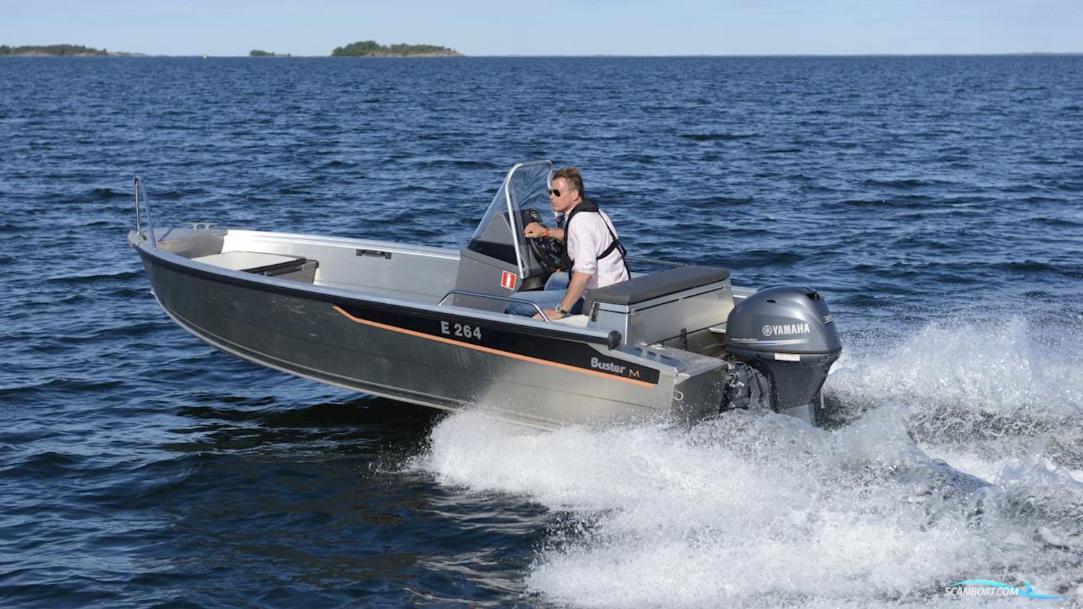 BUSTER M1 Motorboot 2023, mit  Yamaha motor, Sweden