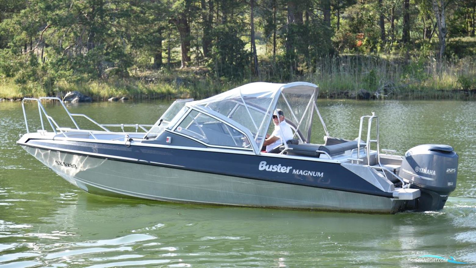 Buster Magnum Motorboot 2013, mit Yamaha motor, Sweden