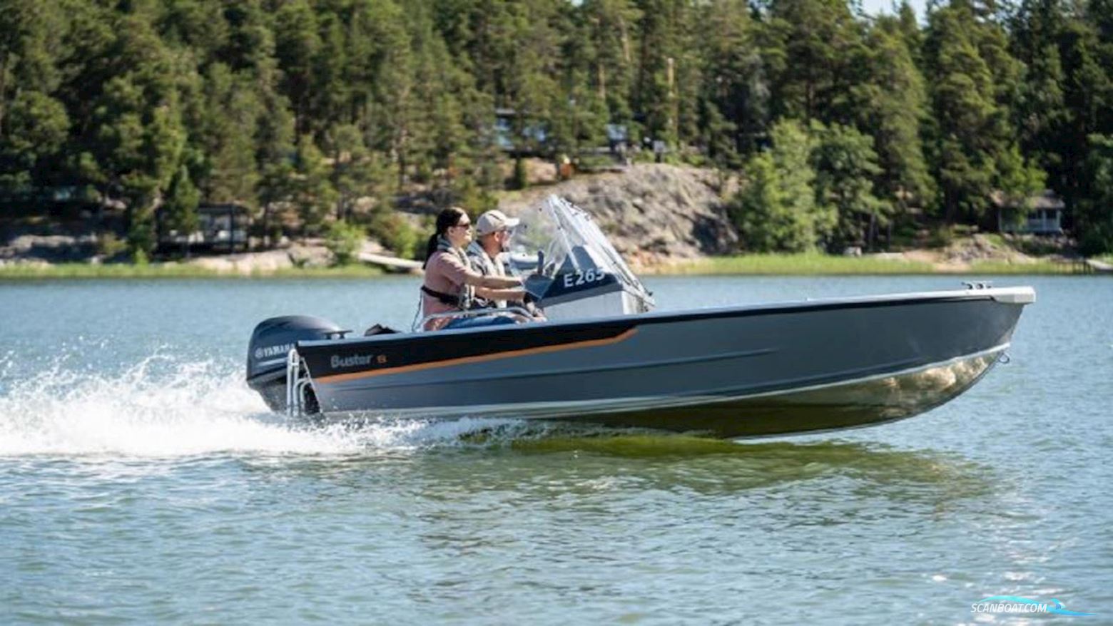 BUSTER S Motorboot 2023, mit  Yamaha motor, Sweden