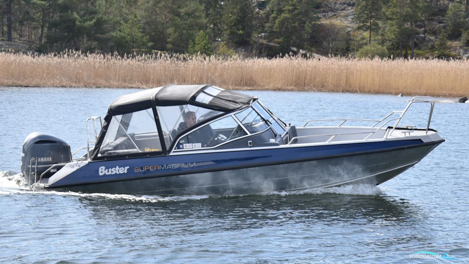 Buster Supermagnum Motorboot 2015, mit Yamaha motor, Sweden