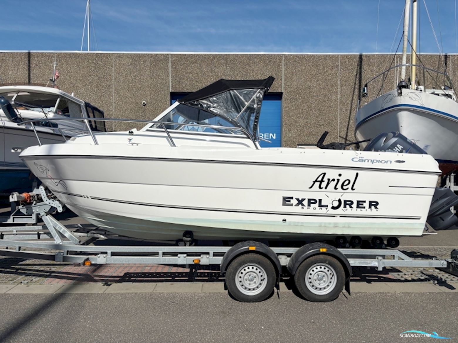 Campion 542 Explorer Kabinebåd Motorboot 2006, mit Yamaha motor, Dänemark