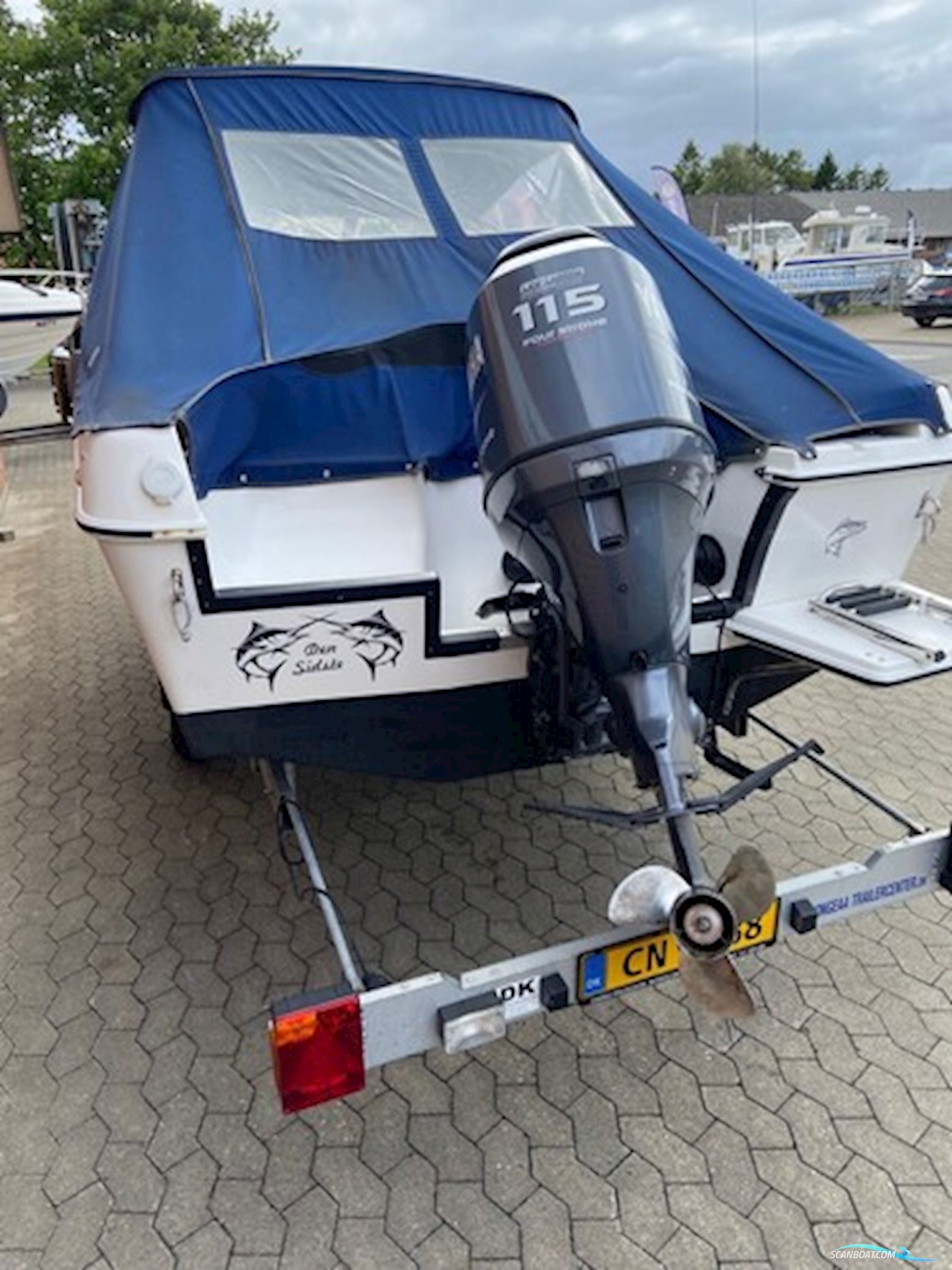 Campion 542 Explorer m/Yamaha F115 hk og Variant Trailer