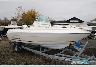 Campion 582 Explorer Motorboot 1999, mit Yamaha F80AETL motor, Dänemark
