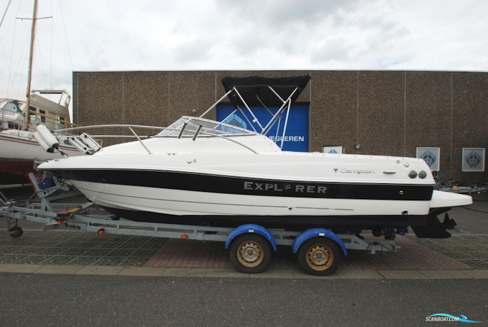 Campion 602 Explorer Motorboot 2007, mit Volvo Penta motor, Dänemark