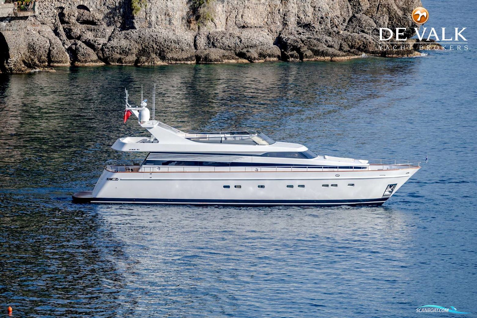 Cantieri Di Pisa Akhir 85 Motorboot 2003, mit Mtu 16V motor, Frankreich