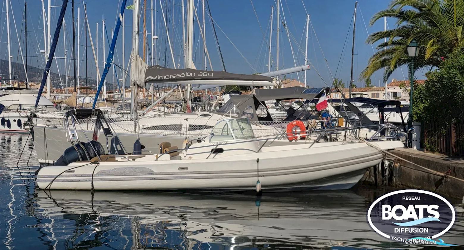 Capelli TEMPEST 900 WA Motorboot 2009, mit YAMAHA  motor, Frankreich