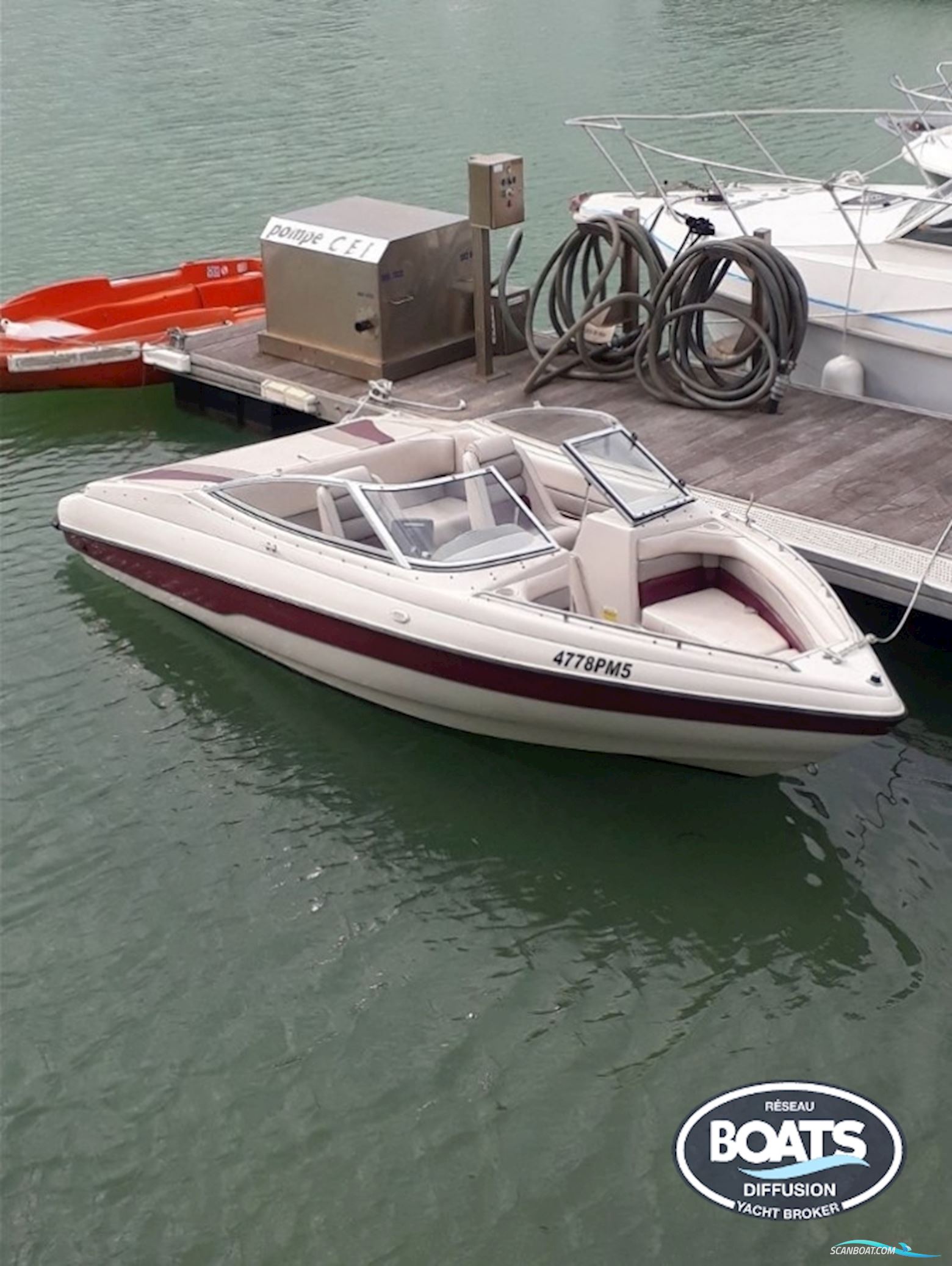 Caravelle 1750 Bowrider Motorboot 1996, mit Mercruiser motor, Frankreich