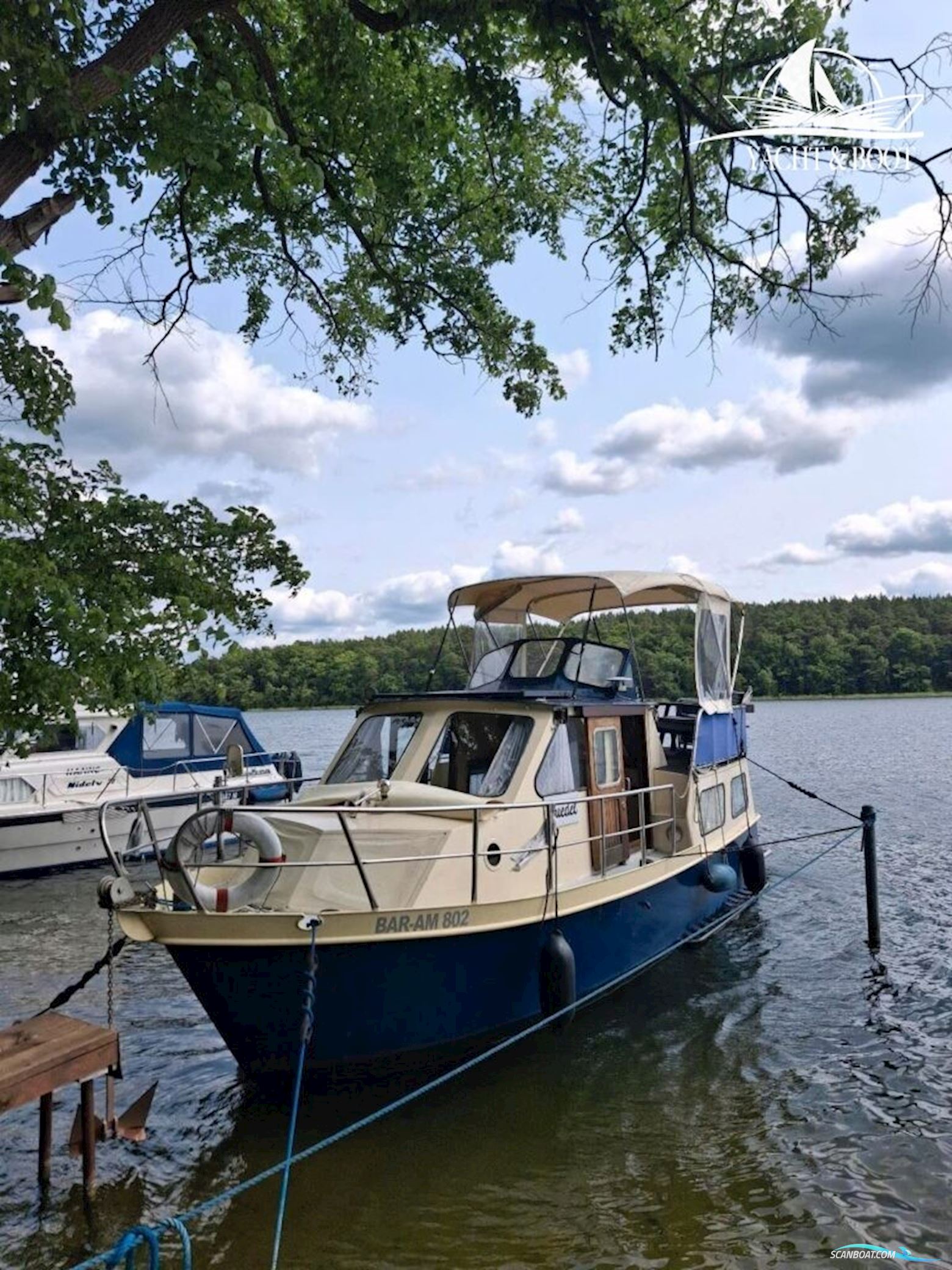 Cascaruda 850 Motorboot 1974, mit Mitsubishi motor, Deutschland