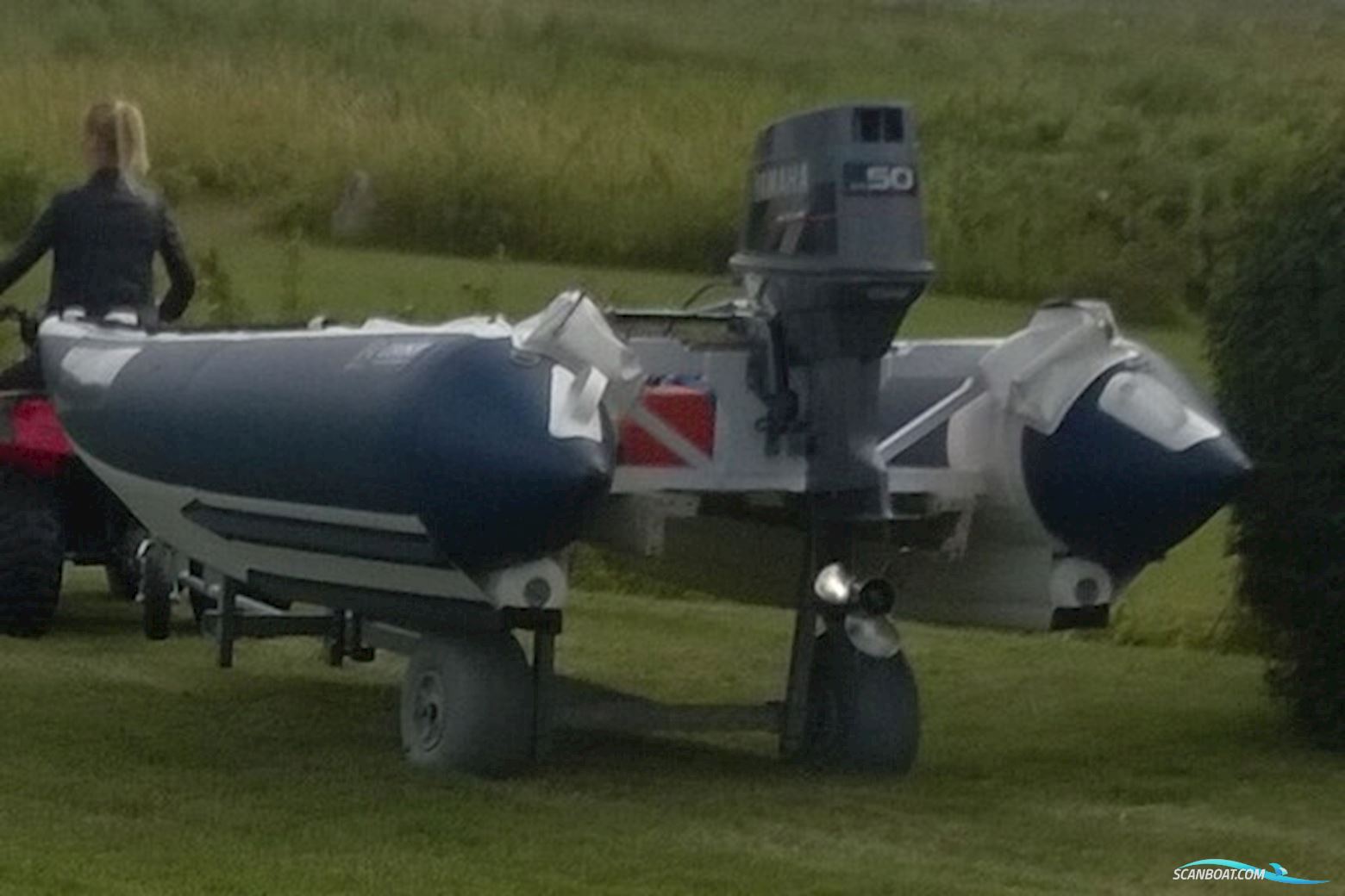 Ceasar Racing Bullet Katamaran 4,10m Motorboot 2015, mit Yahama motor, Dänemark