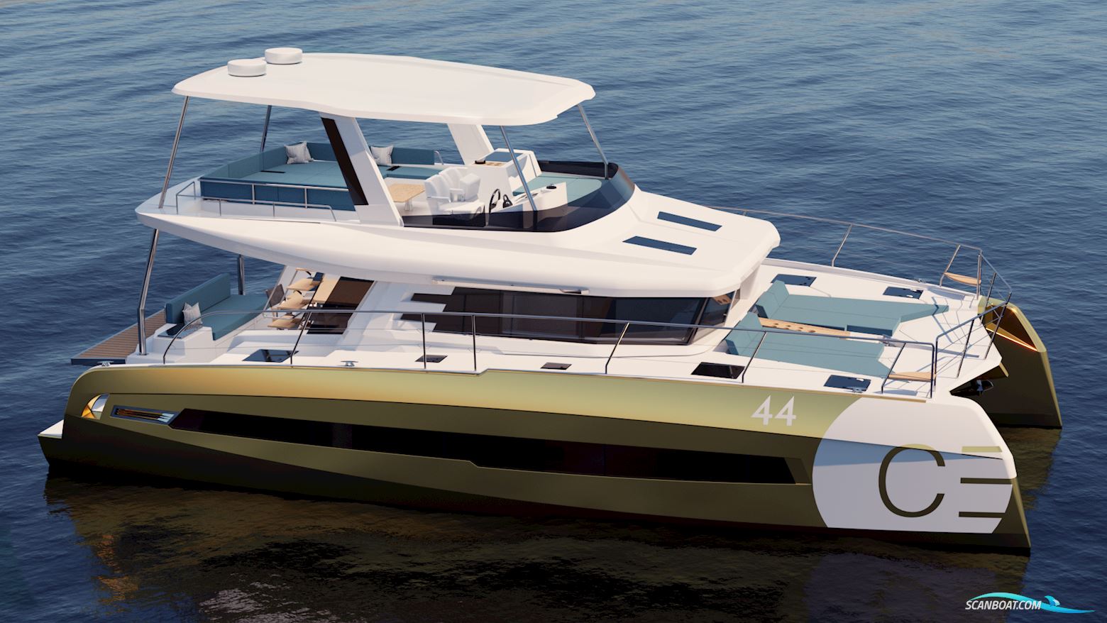 Cervetti 44 Catamaran Power Motorboot 2025, Italien