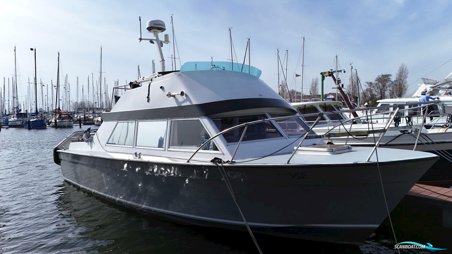 Chris Craft 11.00 Flybridge Motorboot 1978, mit Timray Tmd49Di motor, Niederlande