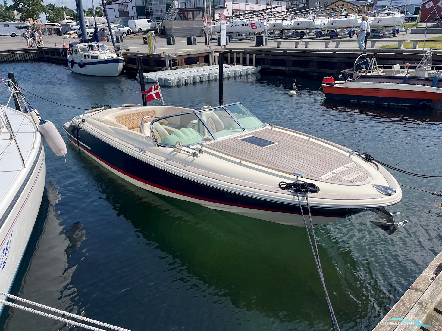 Chris Craft 27 Corsair Heritage Motorboot 2018, mit Volvo Panta motor, Dänemark