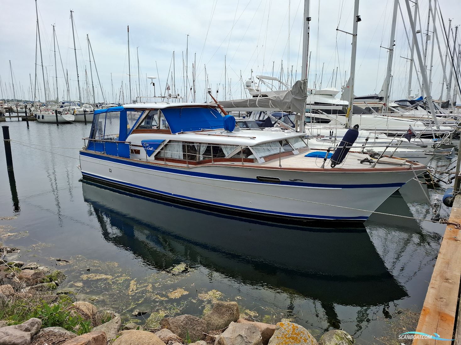 Chris Craft Constelation Motorboot 1960, mit 2 x Chevrolet V8 motor, Sweden