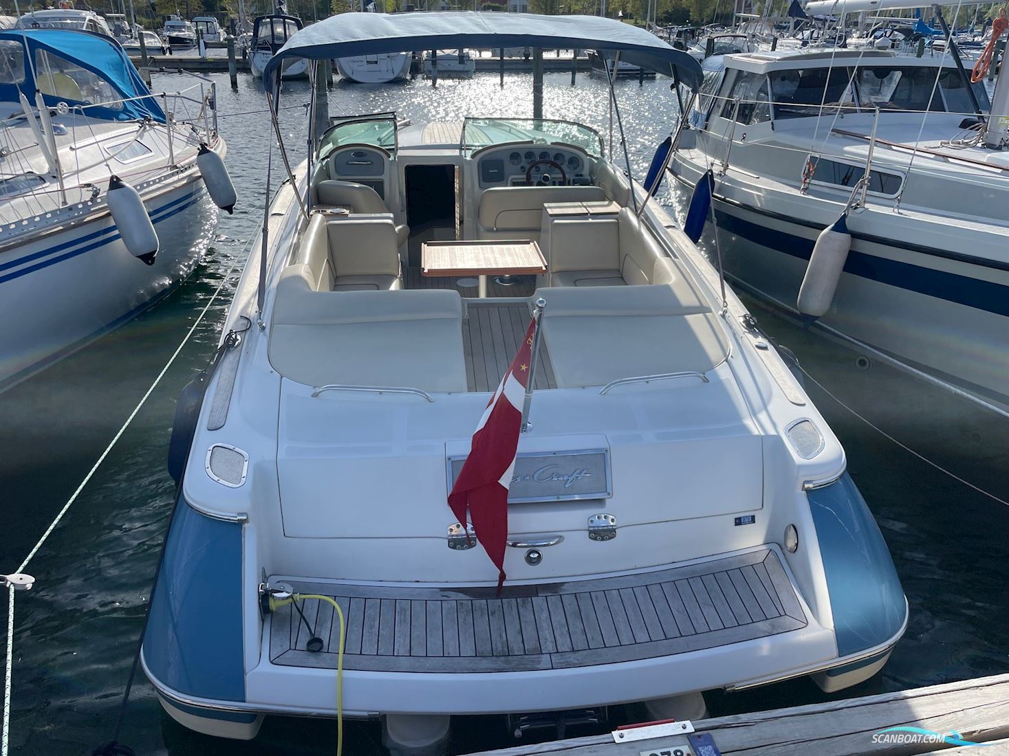Chris Craft Corsair 28 Motorboot 2009, mit Volvo Penta 5.7 Osi-JF motor, Dänemark