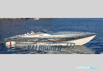 Cigarette R.T. 30 Vice Motorboot 2005, mit Mercruiser Mag 496 motor, Italien