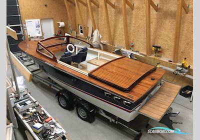 Classic Elegant Speedboat Motorboot 2016, mit Volvo Penta motor, Dänemark