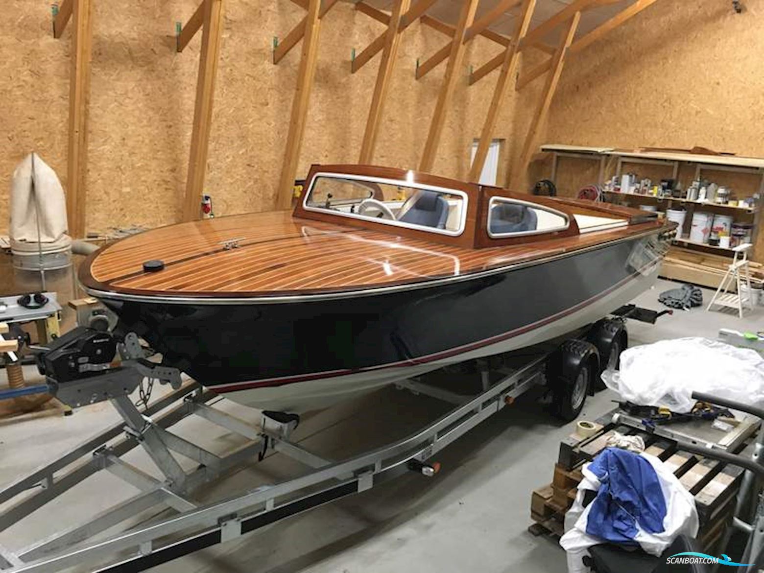 Classic Elegant Speedboat