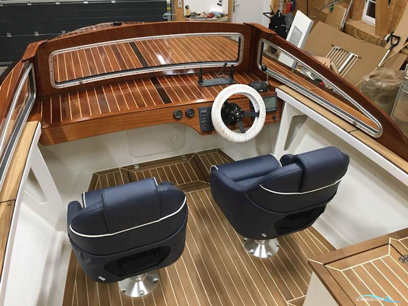 Classic Elegant Speedboat