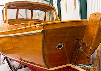Classic Wooden Motor Yacht Motorboot 1975, mit Yanmar 4JH4E motor, Sweden
