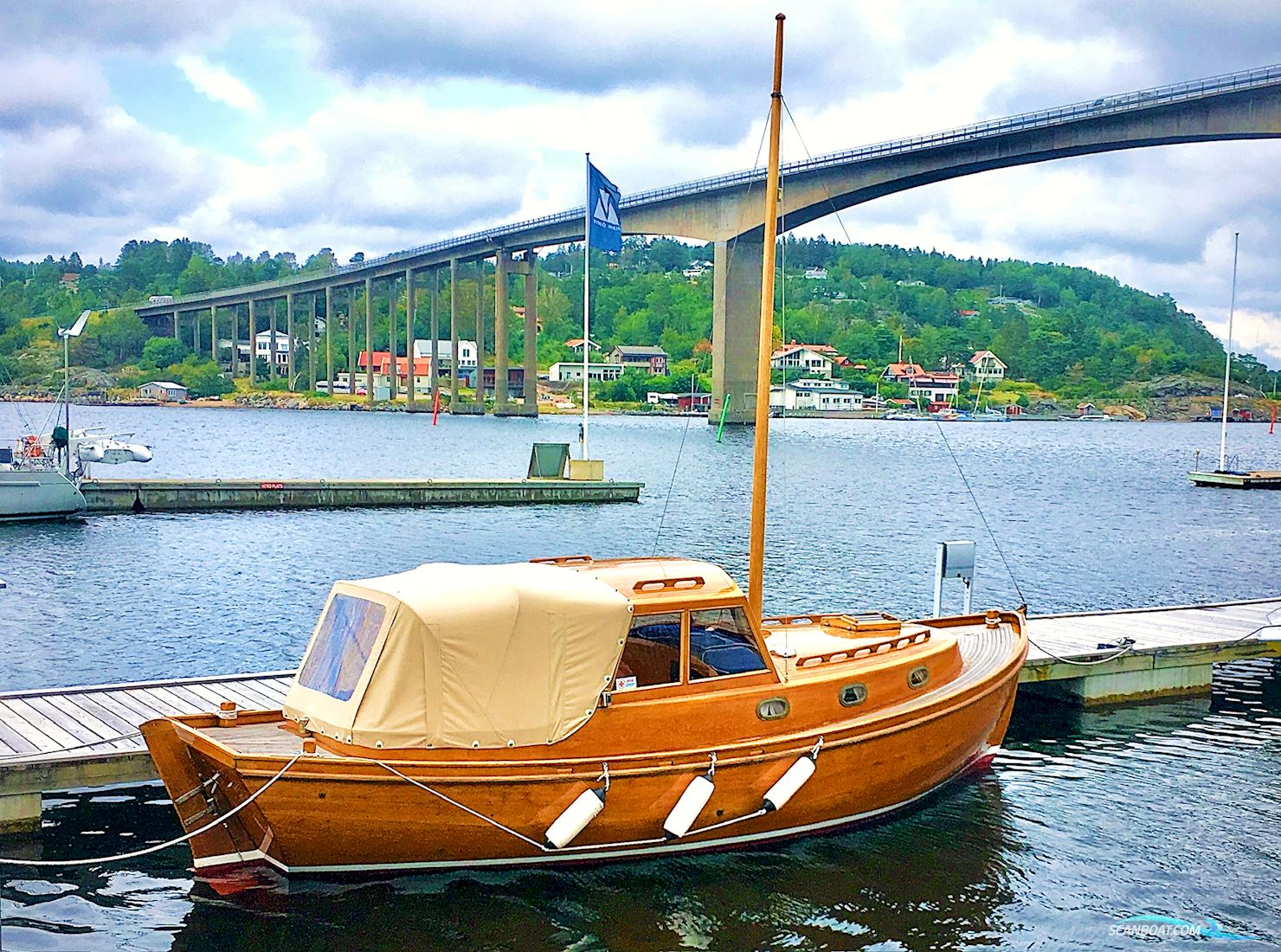Classic Wooden Motor Yacht