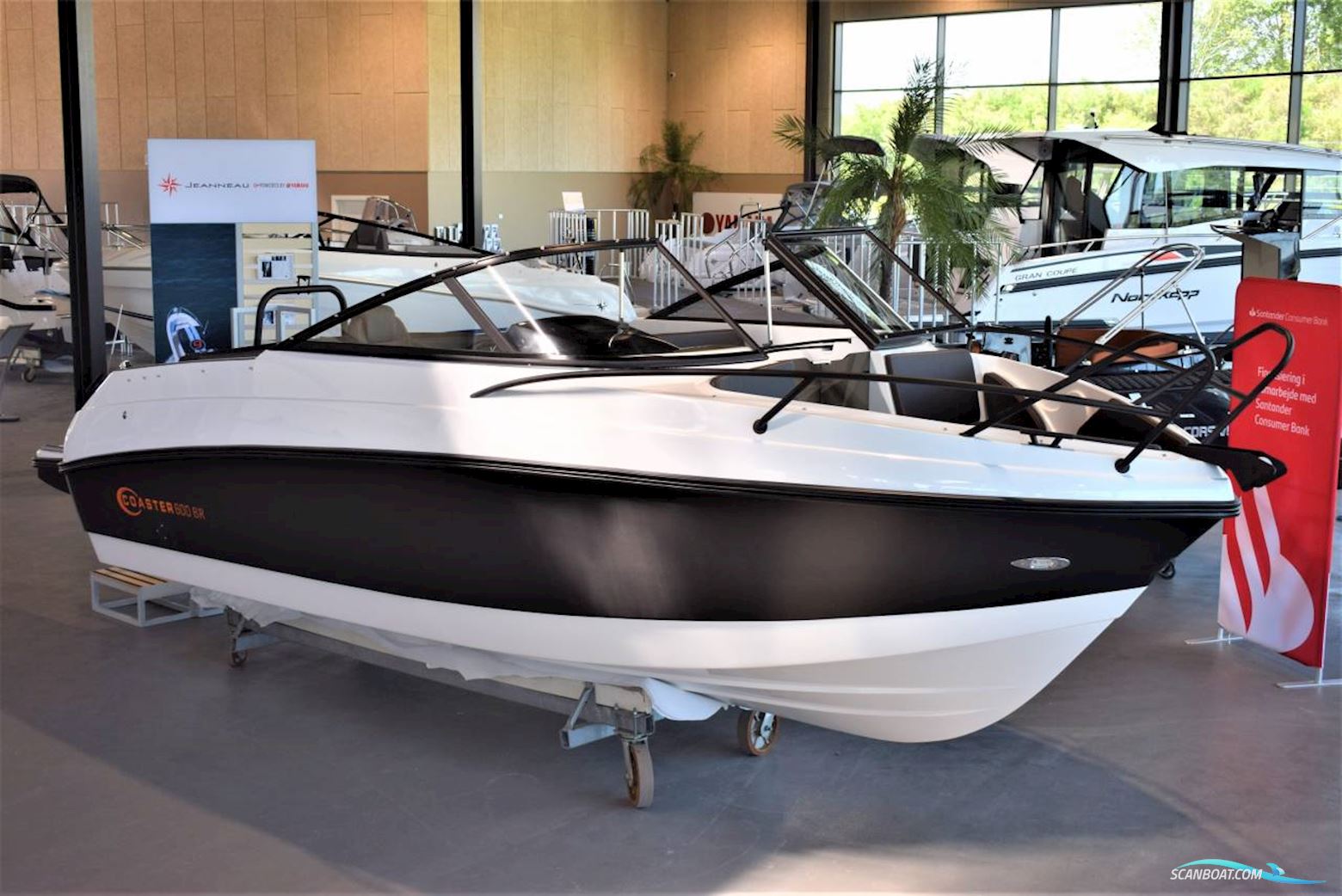 Coaster 600 BR - 100 HK Yamaha/Udstyr Motorboot 2025, mit Yamaha F100LB motor, Dänemark