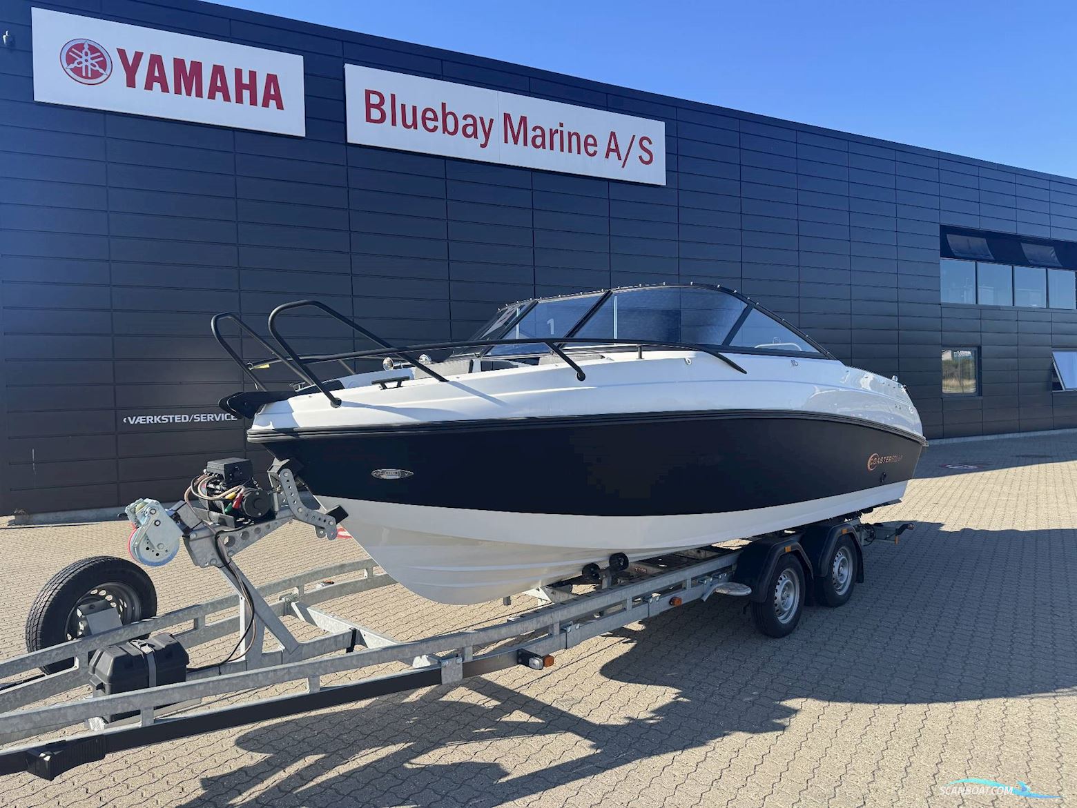 Coaster 600 BR - 175 HK Yamaha/Udstyr Motorboot 2021, mit Yamaha F175Etl motor, Dänemark