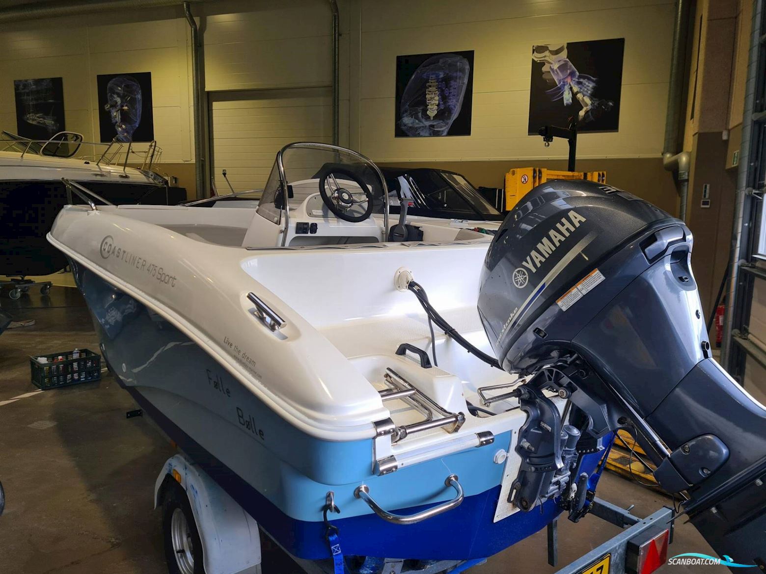 Coastliner 474 - Yamaha 30 HK/Udstyr