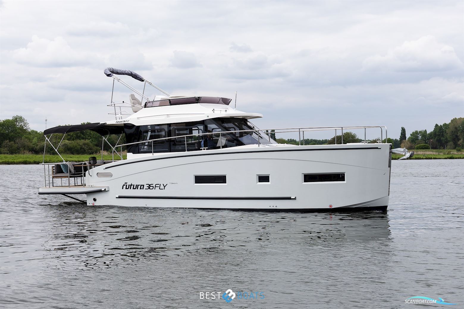 Cobra Yachts Futura 36 Premium Fly Motorboot 2023, mit Yanmar 4LV150 motor, Niederlande