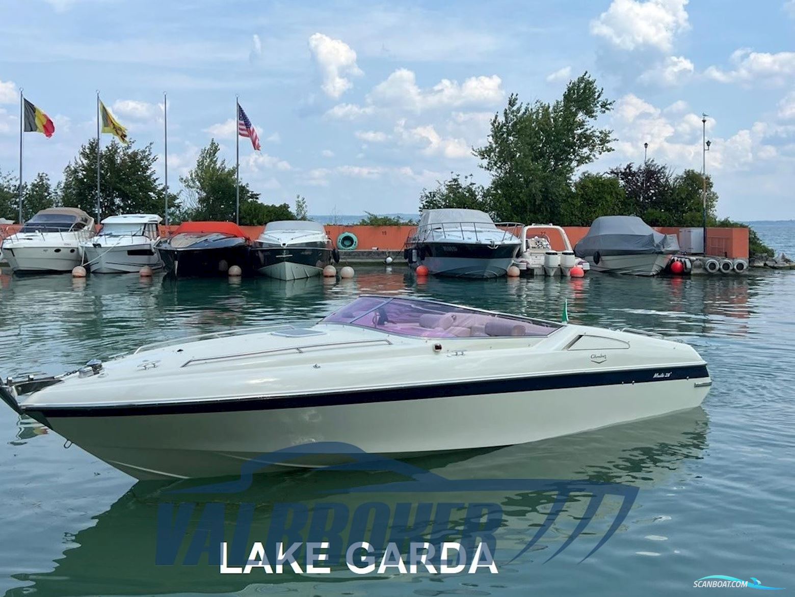 Colombo MAITE'28 Motorboot 1998, mit Mercruiser 5.7 mpi Alpha I motor, Italien