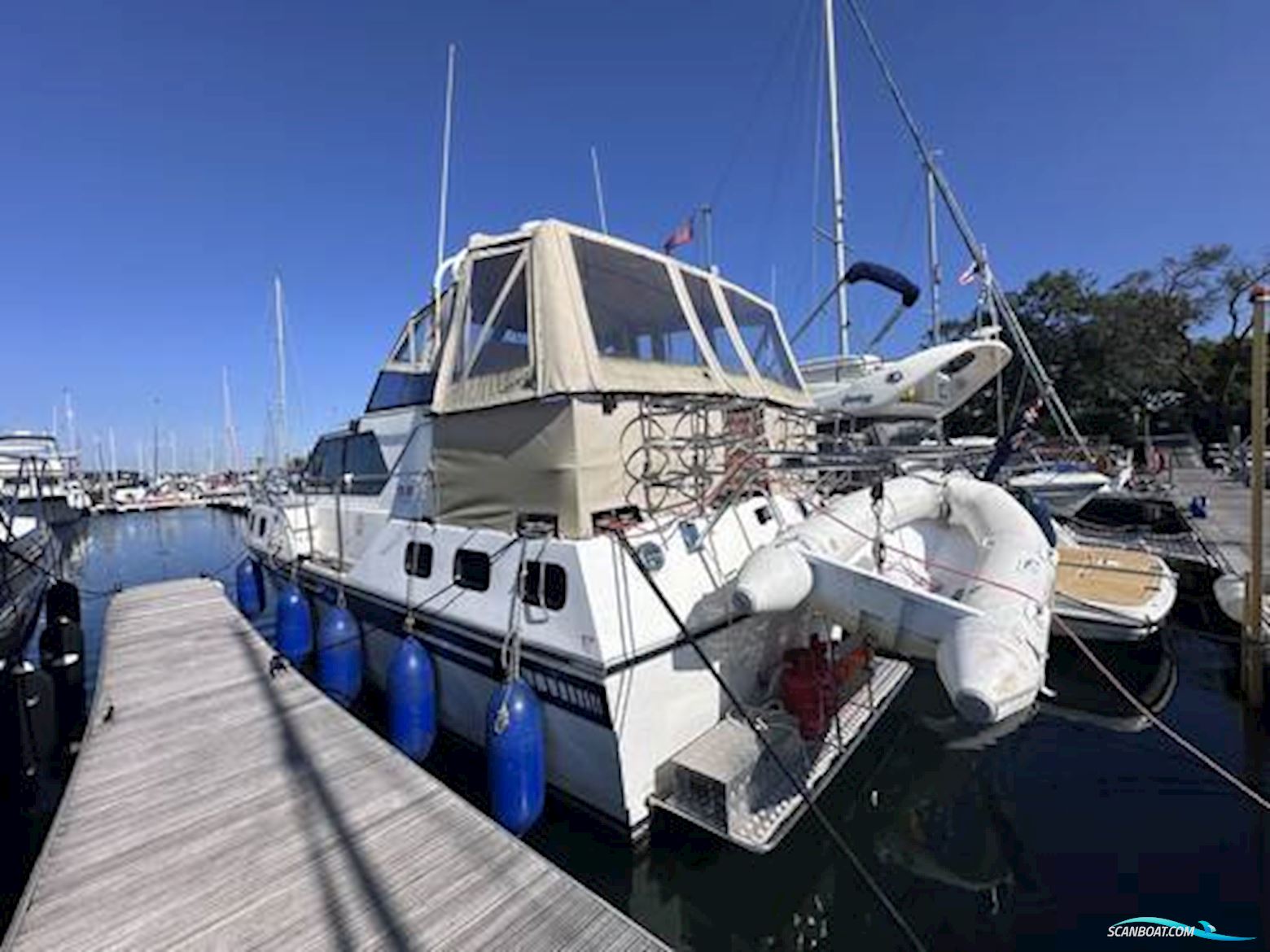 Colvic Sterling Motorboot 1991, mit Volvo Penta Tamd41A motor, England