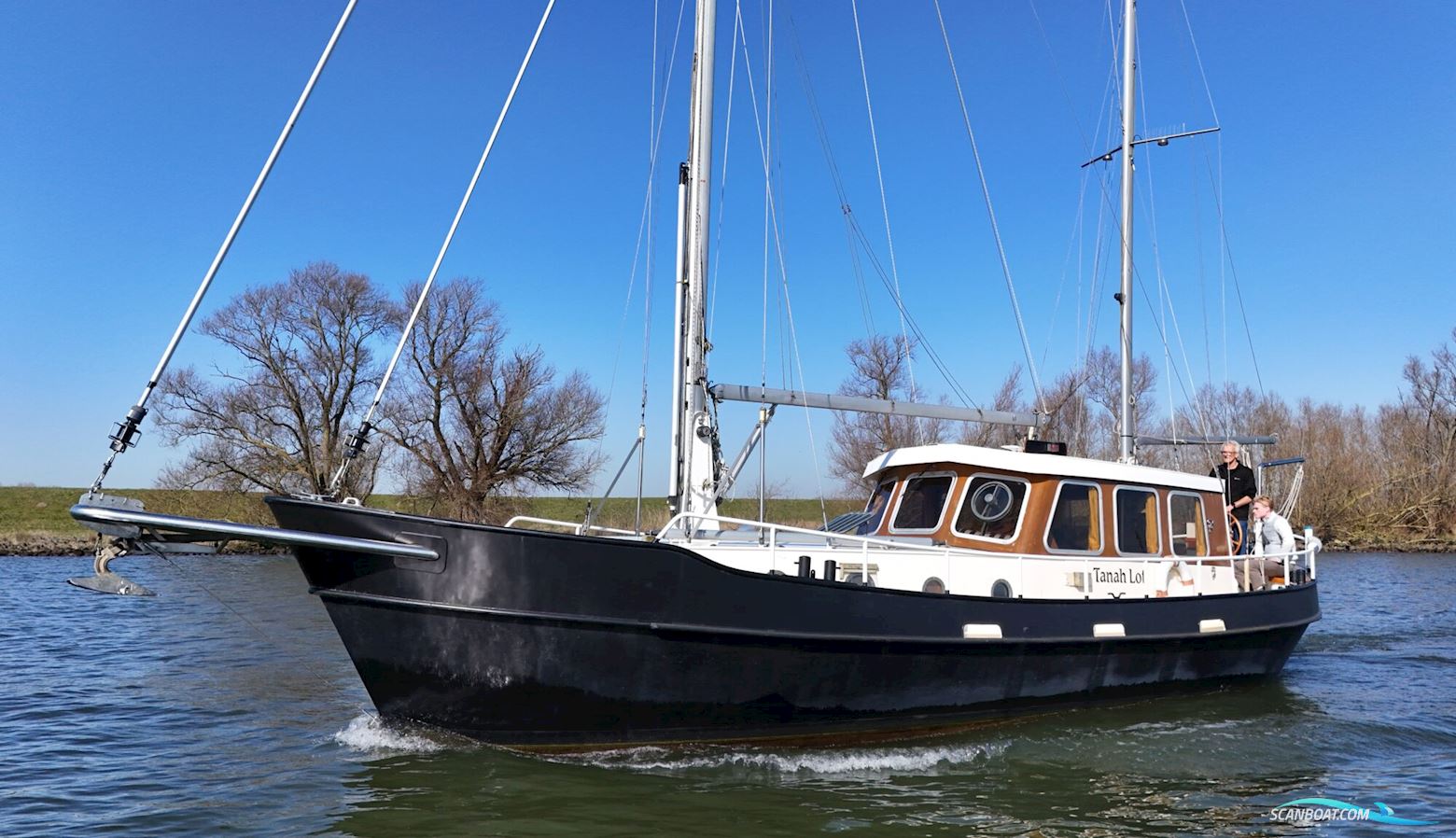 Combi Kotter 11.80 OK Motorboot 1980, mit Ford Lehman motor, Niederlande