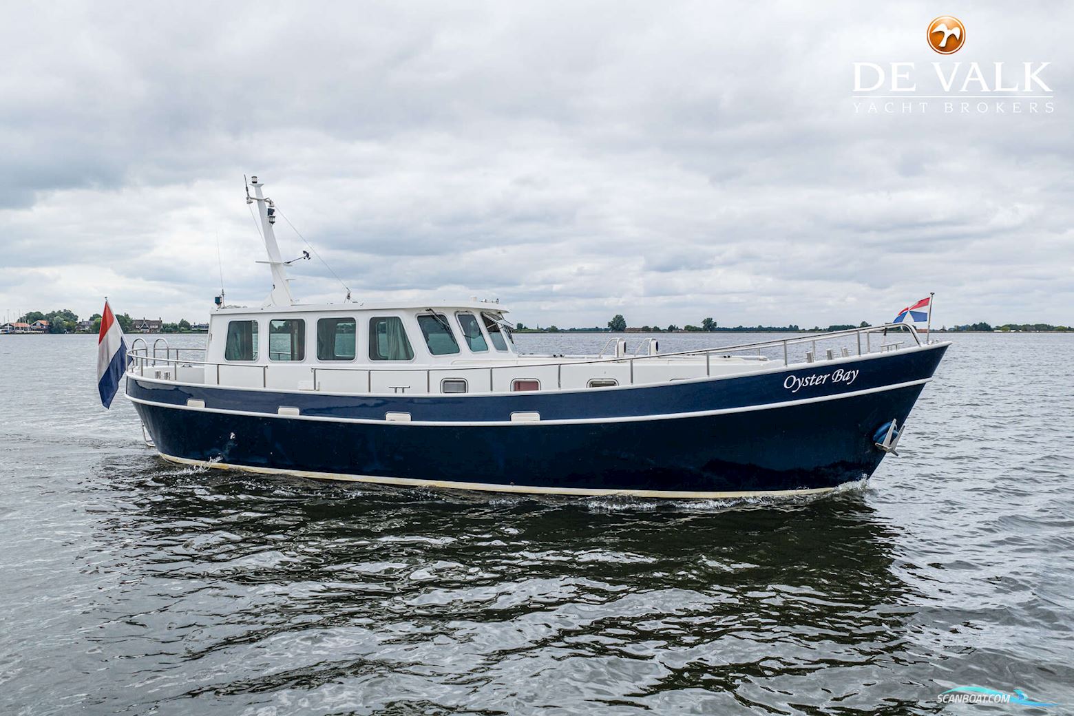 Combi Kotter 1300 Motorboot 2001, mit VM Detroit motor, Niederlande