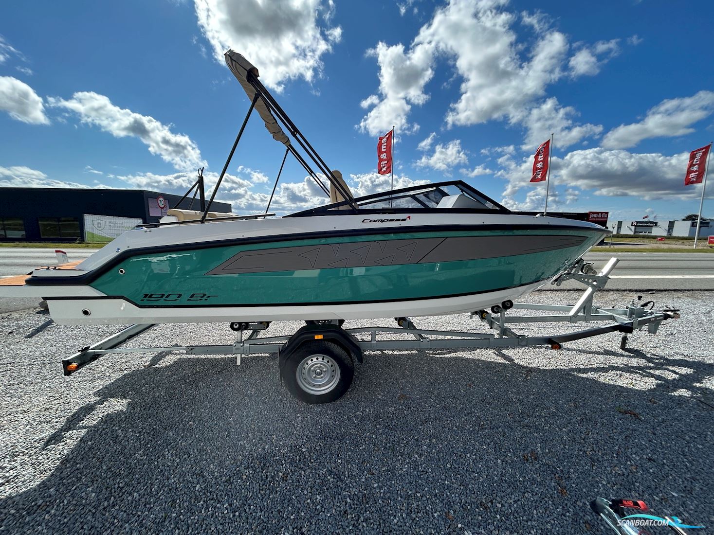 Compass 190 BR Med Mercury F150