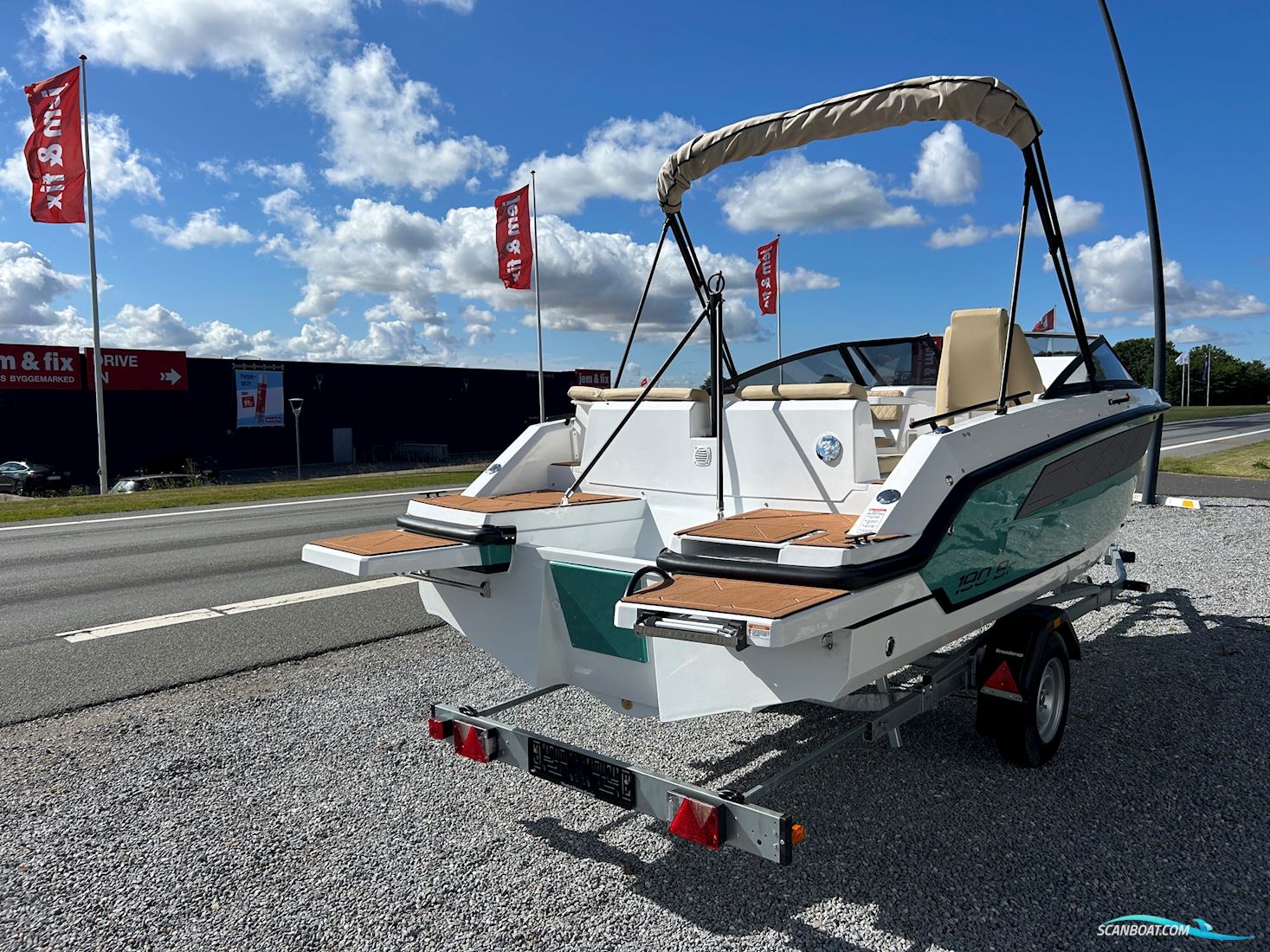 Compass 190 BR Med Mercury F150