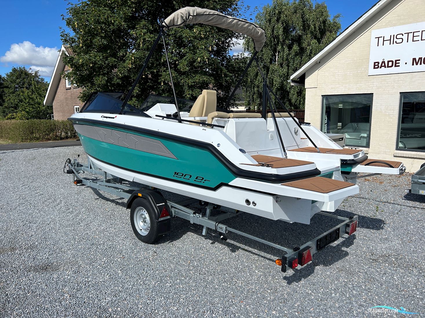 Compass 190 BR Med Mercury F150