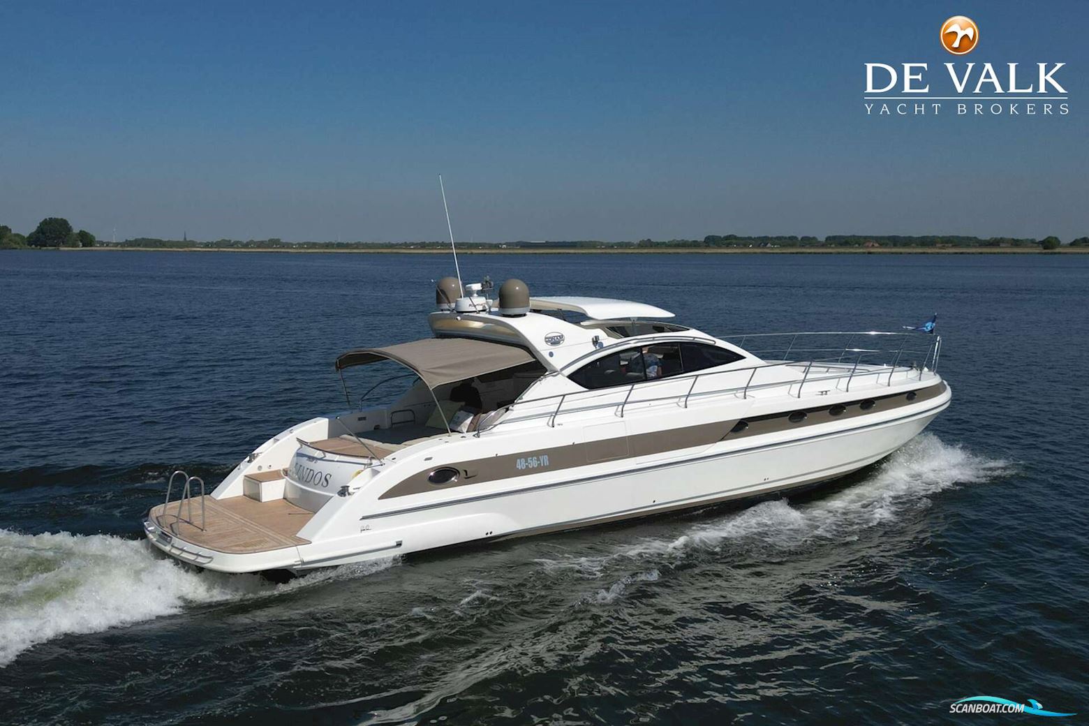 Conam 58 Sport HT Motorboot 2004, mit Volvo Penta motor, Niederlande