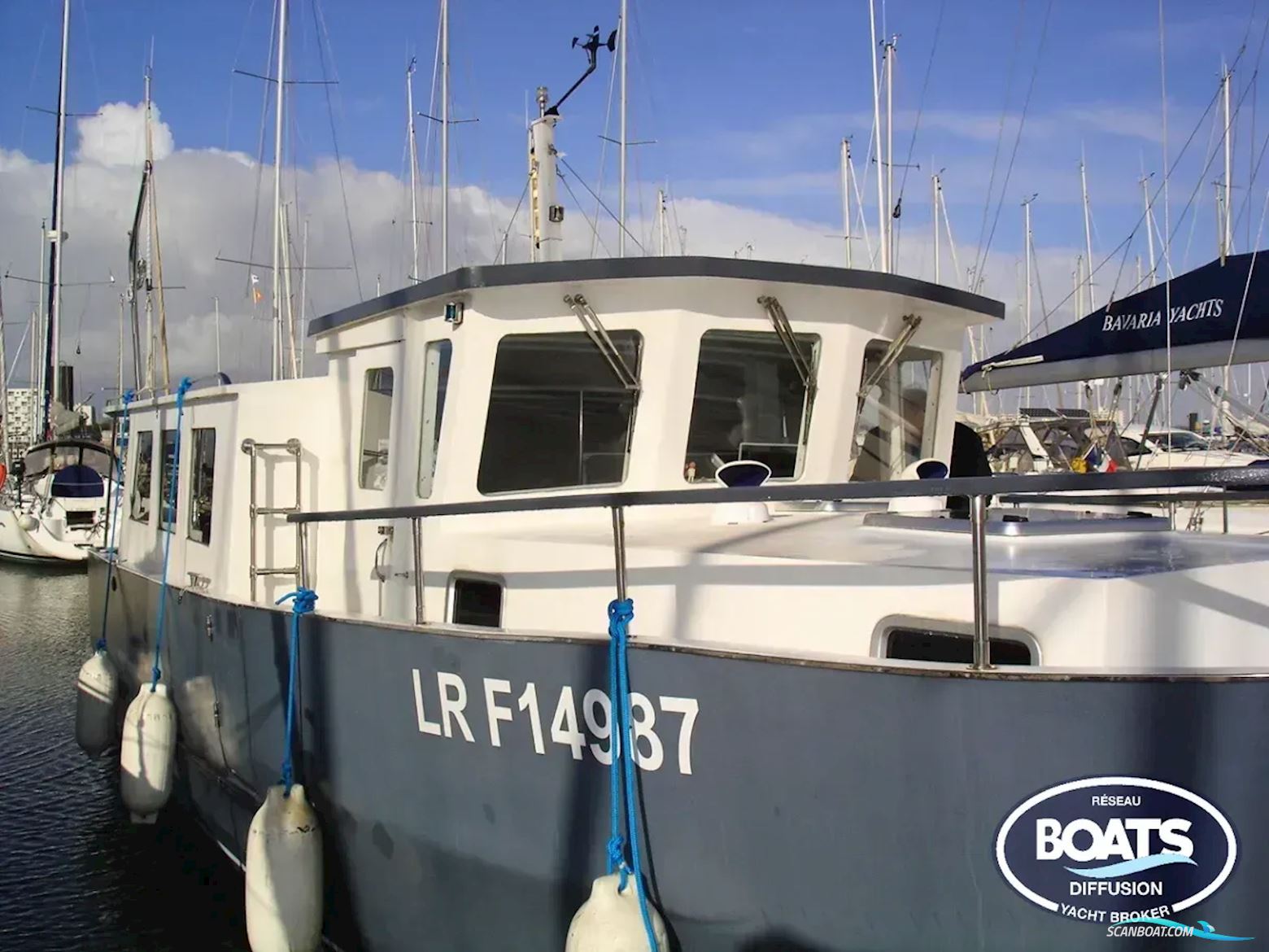 Construction amateur TRAWLER COASTER 32 Motorboot 2014, mit MIDIF 3150 motor, Frankreich