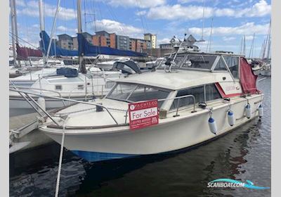 Coronet 24 Motorboot 1972, mit Volvo Penta AQ31P motor, England