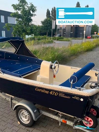 Corsiva 470 Classic de Luxe Motorboot 2009, mit Honda motor, Niederlande