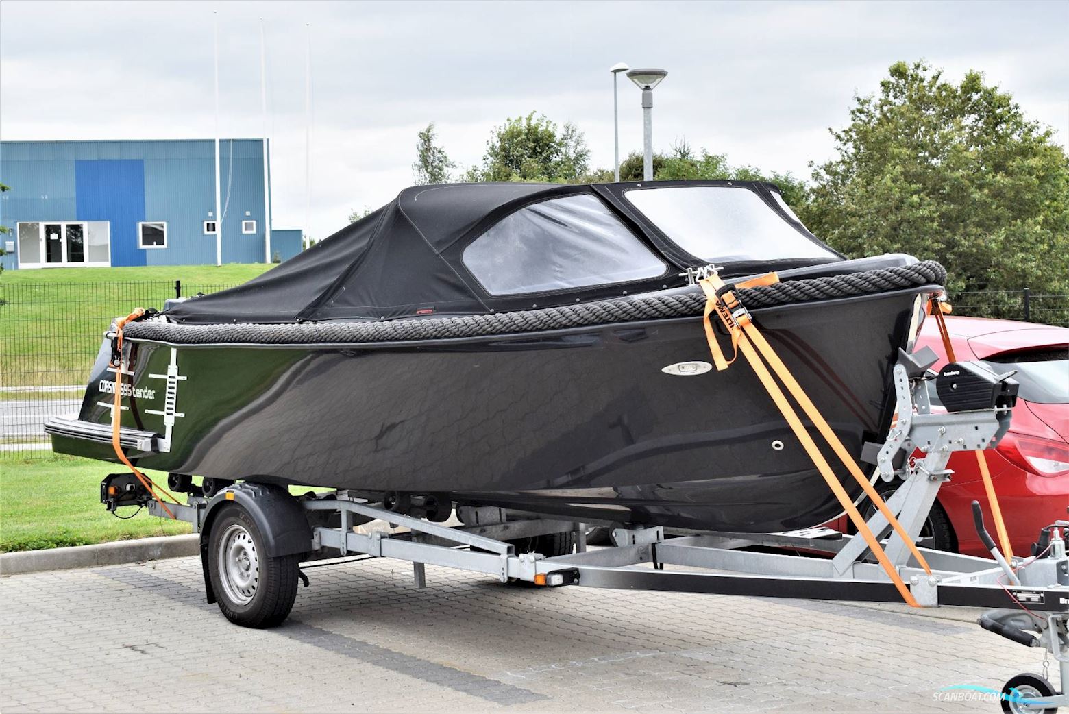Corsiva 595 Tender - 40 HK Yamaha/Udstyr Motorboot 2023, mit Yamaha F40Fetl motor, Dänemark