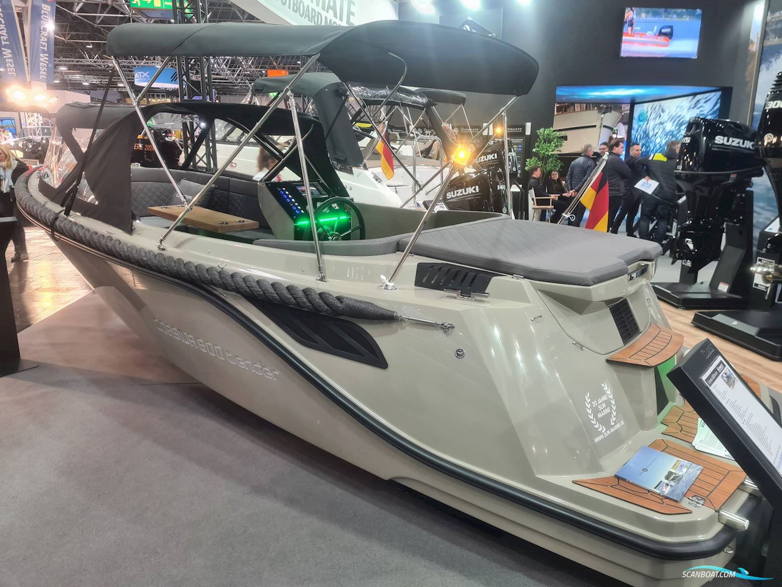 Corsiva 600 Tender - 25 HK Yamaha/Udstyr