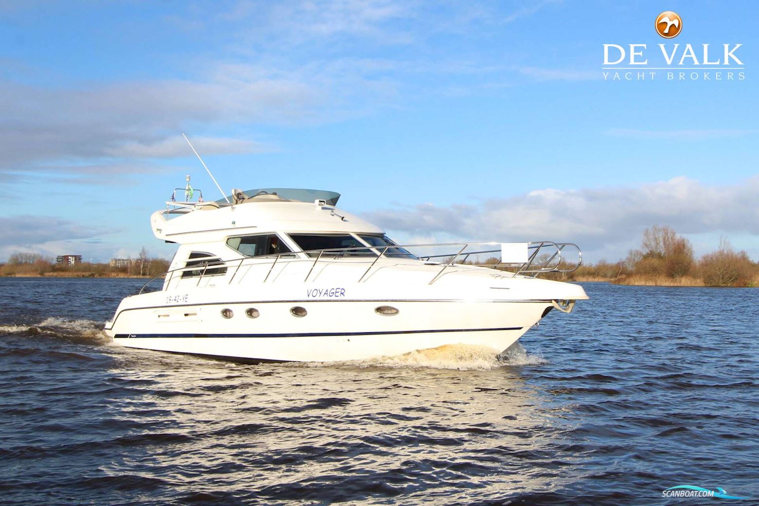 Cranchi Atlantique 40 Motorboot 1998, mit Volvo-Penta motor, Niederlande