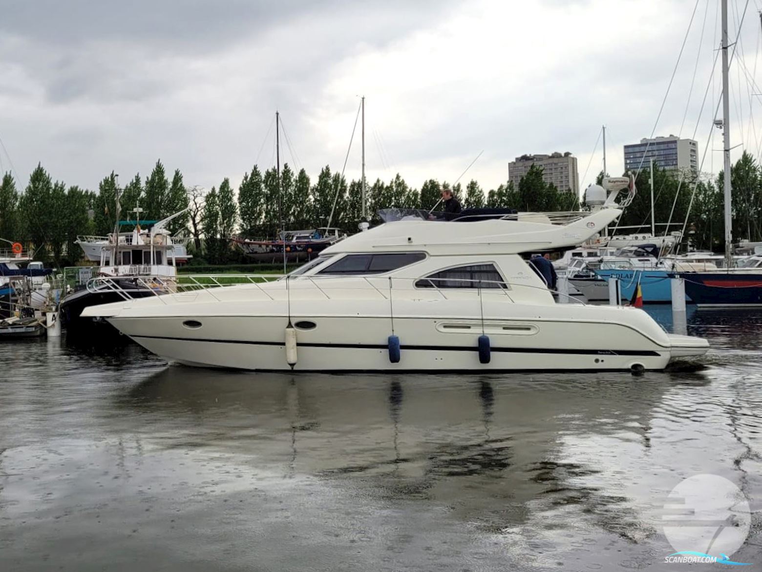 Cranchi Atlantique 40 Motorboot 2007, mit Volvo Penta D6 Evc motor, Belgien