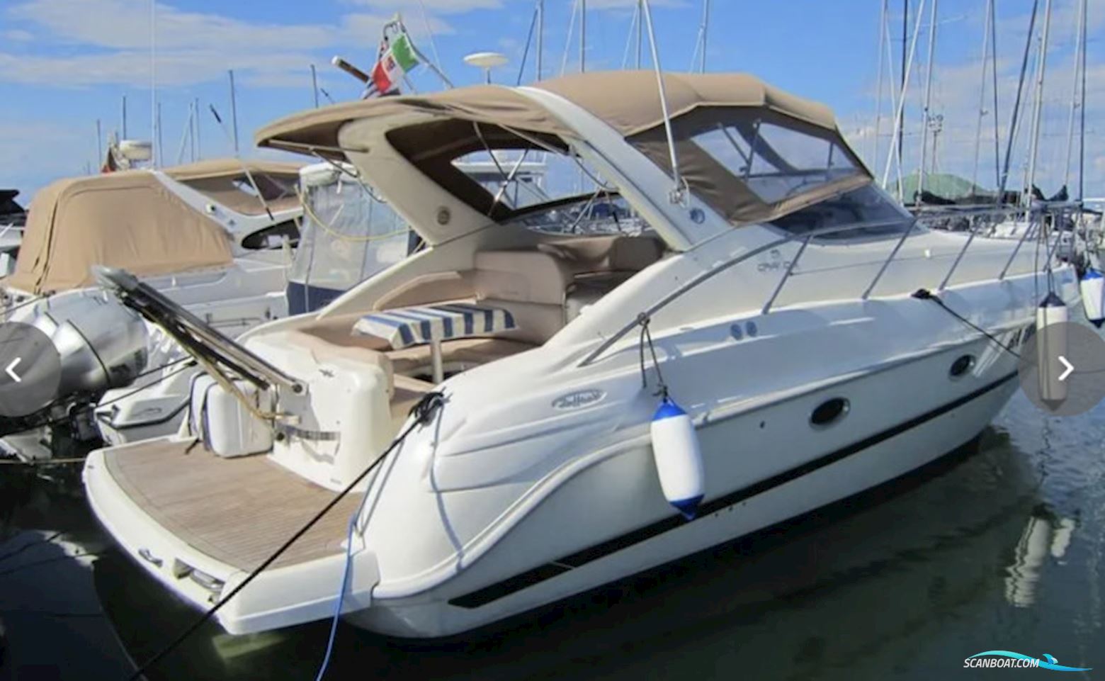 Cranchi Zaffiro 34 Motorboot 2009, mit Volvo Penta D4 motor, Italien