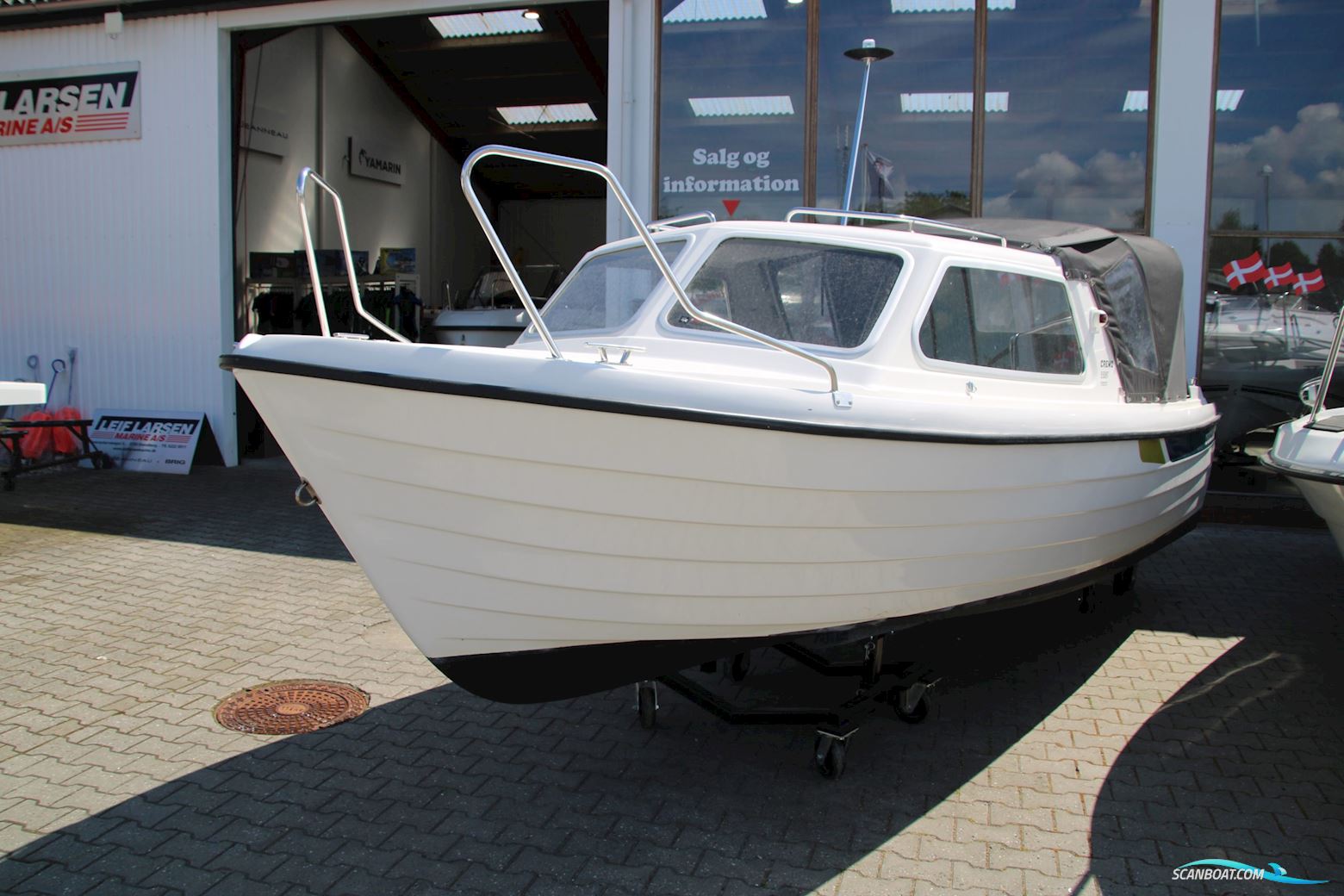 CREMO 550 HT Classic Motorboot 2021, mit Yamaha F40FETL motor, Dänemark