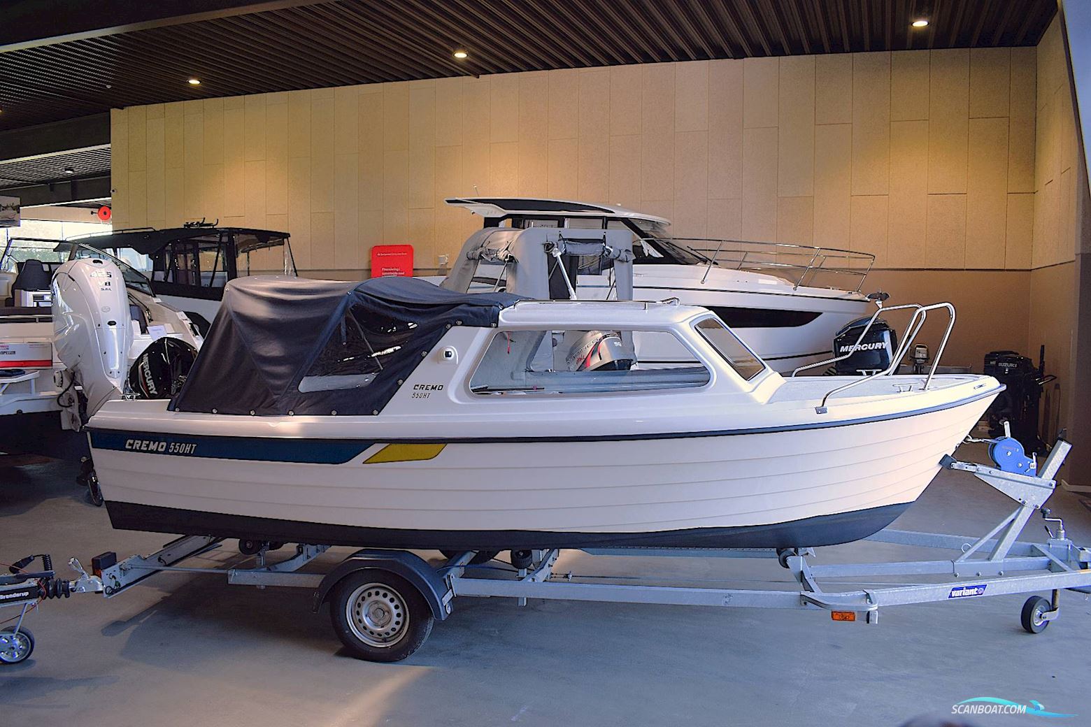 Cremo 550 HT m/Mercury F40 og udstyr
